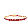 Ruby Bracelet in 14K Yellow Gold - KGD 41525