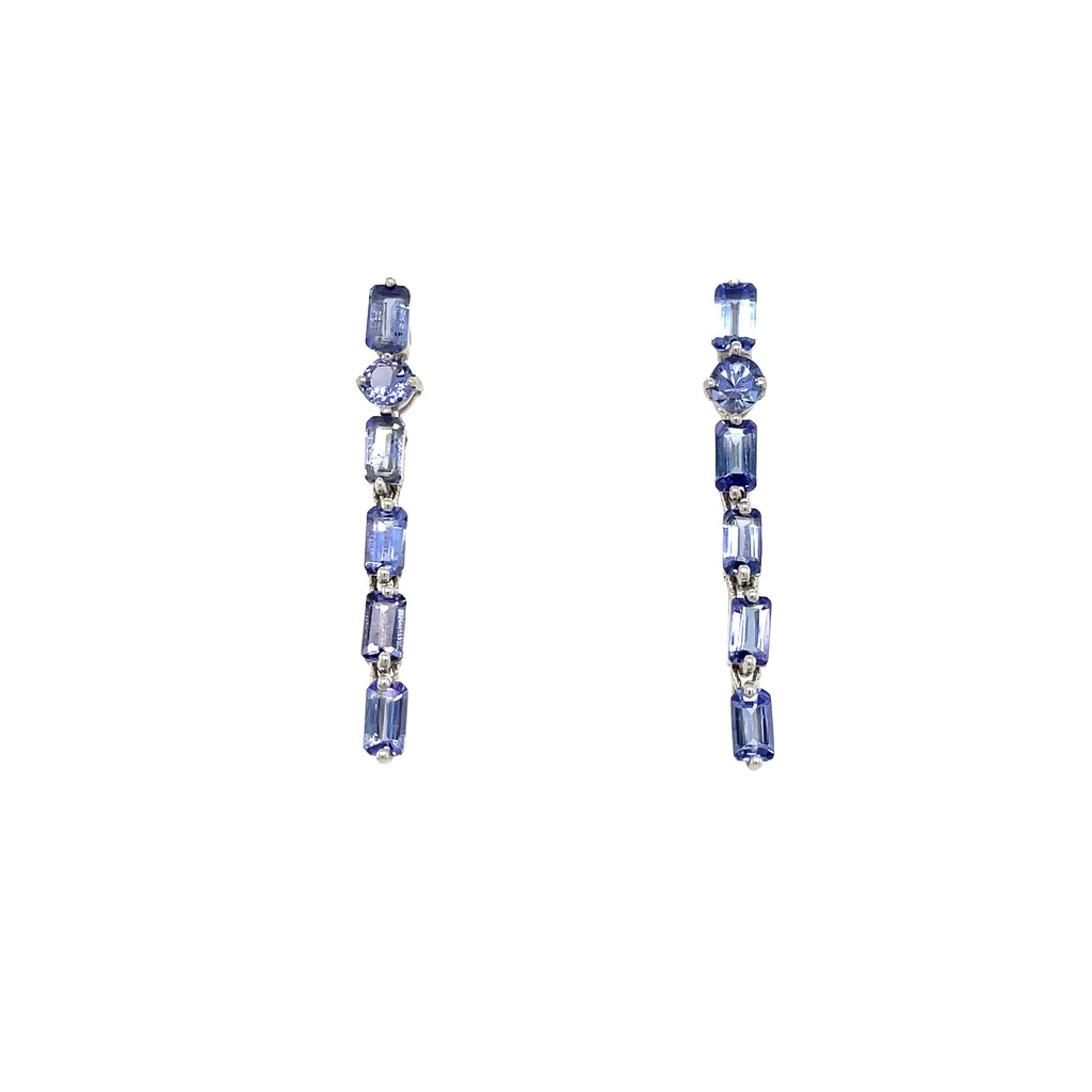 Emerald Earring in .925 Sterling Silver - KST 51927